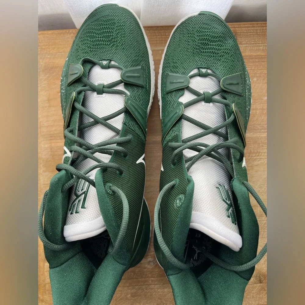 Nike Kyrie 7 TB Gorge Green and White Men’s Size 18 New
